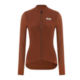 Women's Prime Training LS Jersey C051-Red Clay