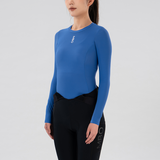 Women's Thermal Long Sleeve Base Layer B150-Blue