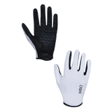 Old Days Full fingers Gloves-Silver White