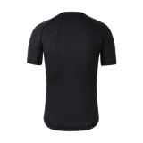 Men's Merino Wool Short Sleeve Base Layer B300-Black