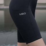 ACTIVE Women's High Waist Short Cosy- Black MBO