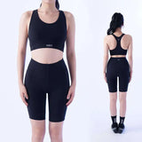 ACTIVE Women's High Waist Short Cosy- Black MBO