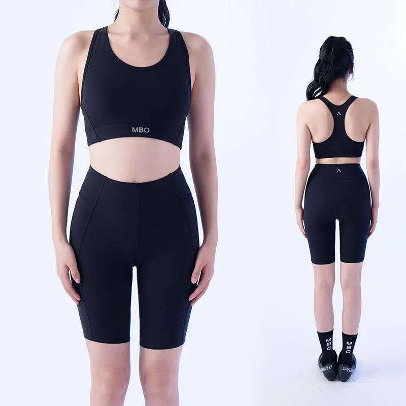 ACTIVE Women's High Waist Short Cosy- Black MBO