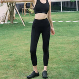 ACTIVE Women's High Waist tight Cosine - Black