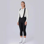 Women's  3/4 Thermal cargo bib tights  T177C MBO