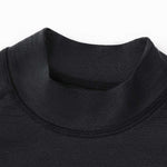 Women's Merino Wool Long Sleeve small turtleneck Base Layer B350 MBO