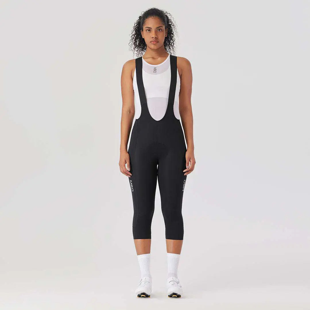 Women's Prime 3/4 Medium Training Bib Tights T330 MBO