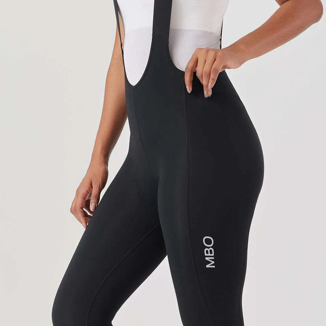 Women's Prime 3/4 Medium Training Bib Tights T330 MBO