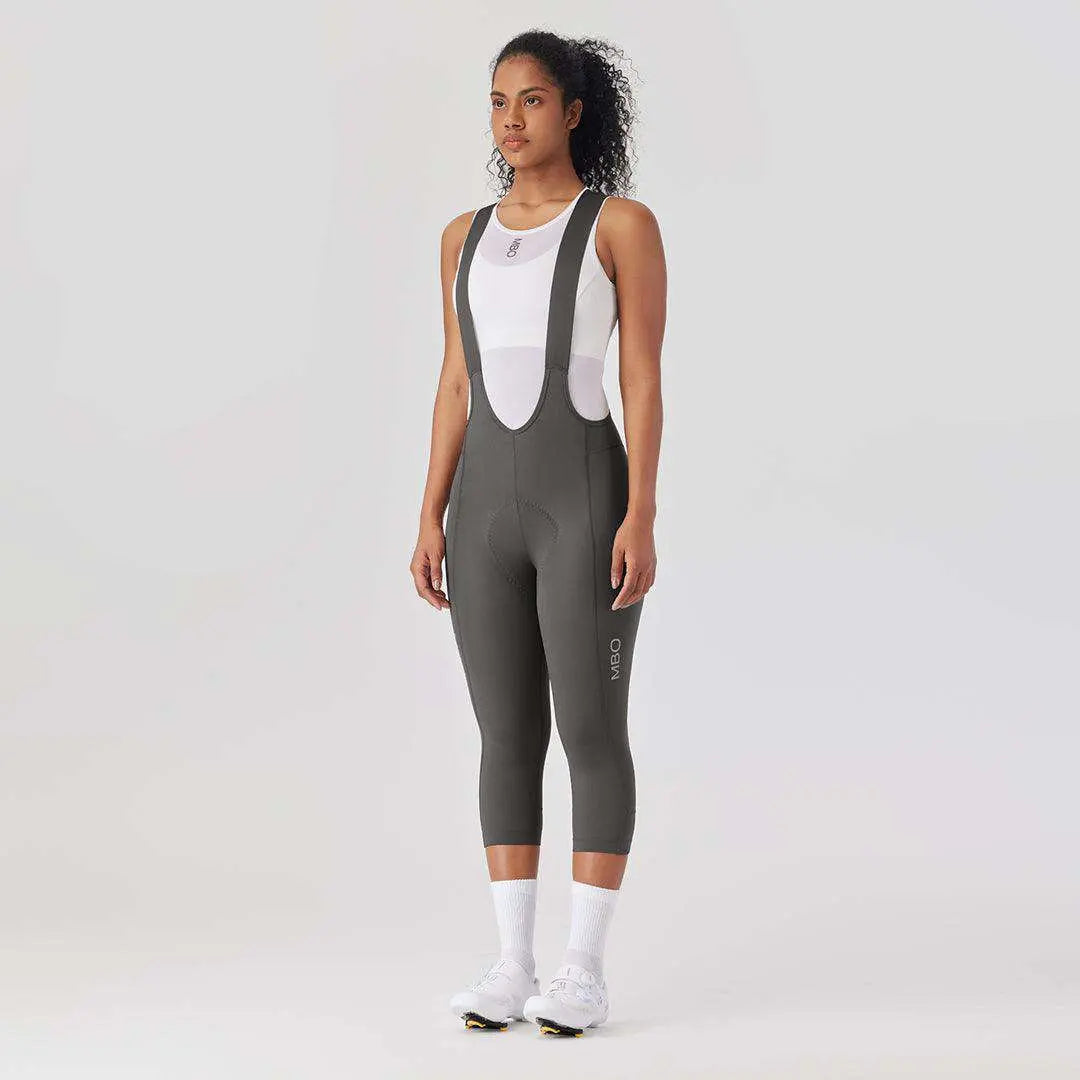 Women's Prime 3/4 Medium Training Bib Tights T330 MBO