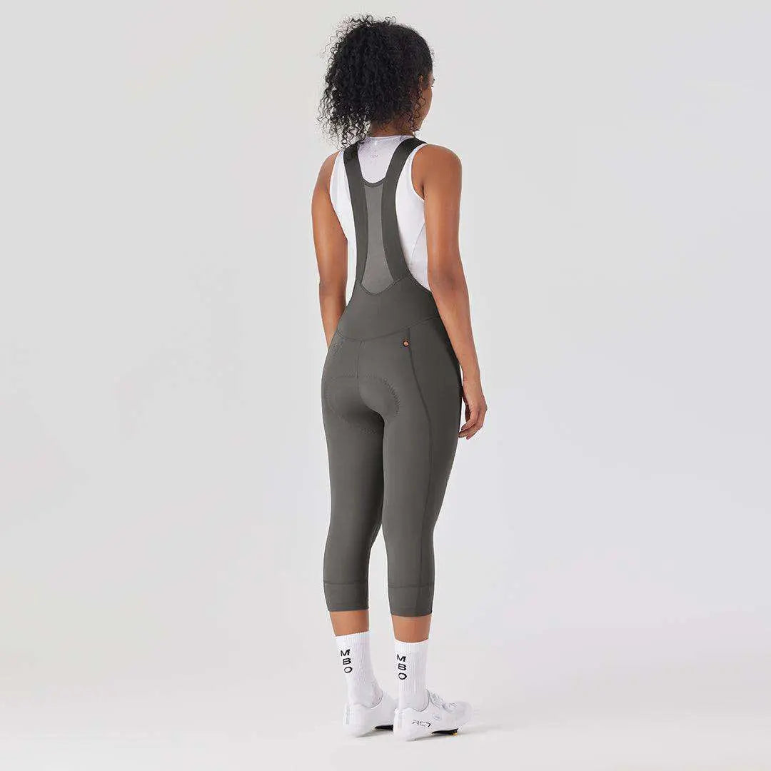 Women's Prime 3/4 Medium Training Bib Tights T330 MBO