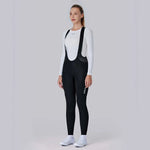 Women's Windproof thermal bib tights-T190 MBO