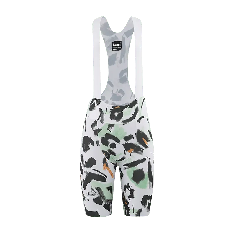 Quill Women's Prime Adv Bib Shorts-White MBO