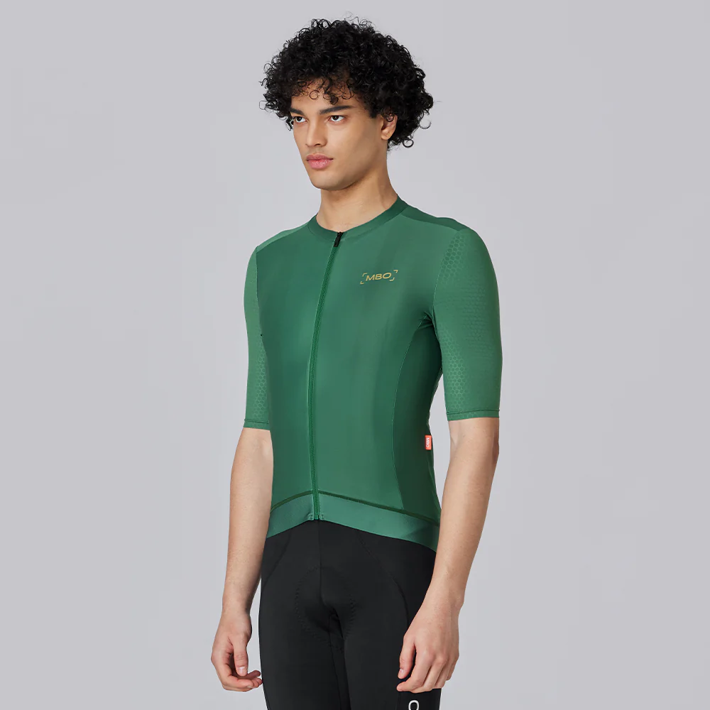 Experience Peak Performance with C100 Hunter Green Training Jersey