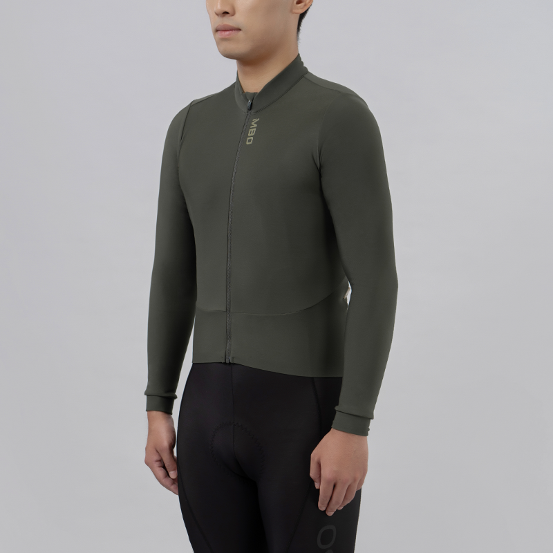 Quicksand Men's Prime Training Thermal Jersey -Moss