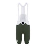 Men's Prime Training Bib Shorts T302-Moss Green