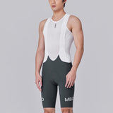 Men's Prime Training Bib Shorts T302-Charcoal Gray