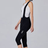 Women's Prime 3/4 MediumTraining Bib Tights T330-Black