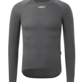 Langarm-Baselayer aus Merinowolle für Herren B340-Schwarz