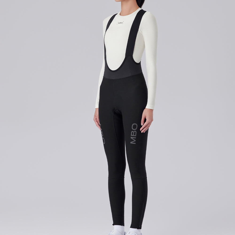 Women's Windproof thermal bib tights T390