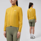 여성용 프리미엄 경량 윈드 재킷 W350- 옐로우