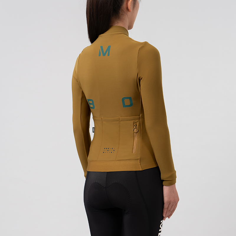 Quicksand Women's Prime Training Thermal Jersey - Golden Brown