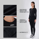 Parana Women's Merino Wool Long Sleeve Base Layer -Black