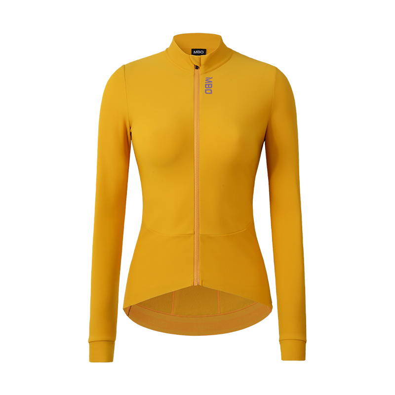 Quicksand Prime Training Thermo-Trikot für Damen – Orange Glaze