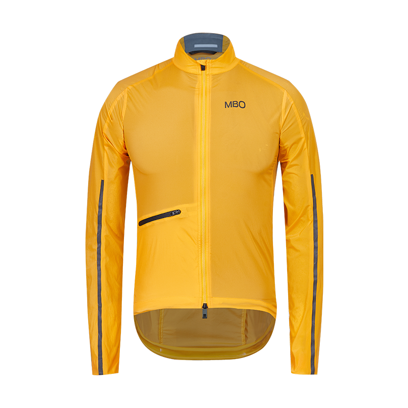 Spirit Men's Prime Lightweight Wind Packable Jacket-Yolk Yellow