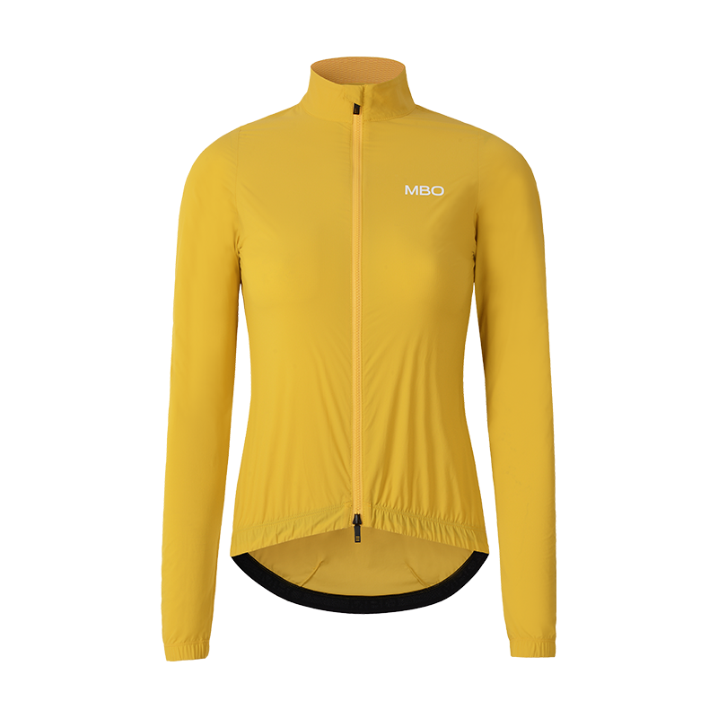 Silvius Women's  Premium Lightweight Wind Jacket - Yellow