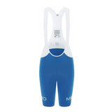 Women's Prime Training Bib Shorts T312-Azure Blue