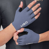 Short Fingers Gloves AG121-Steel Blue