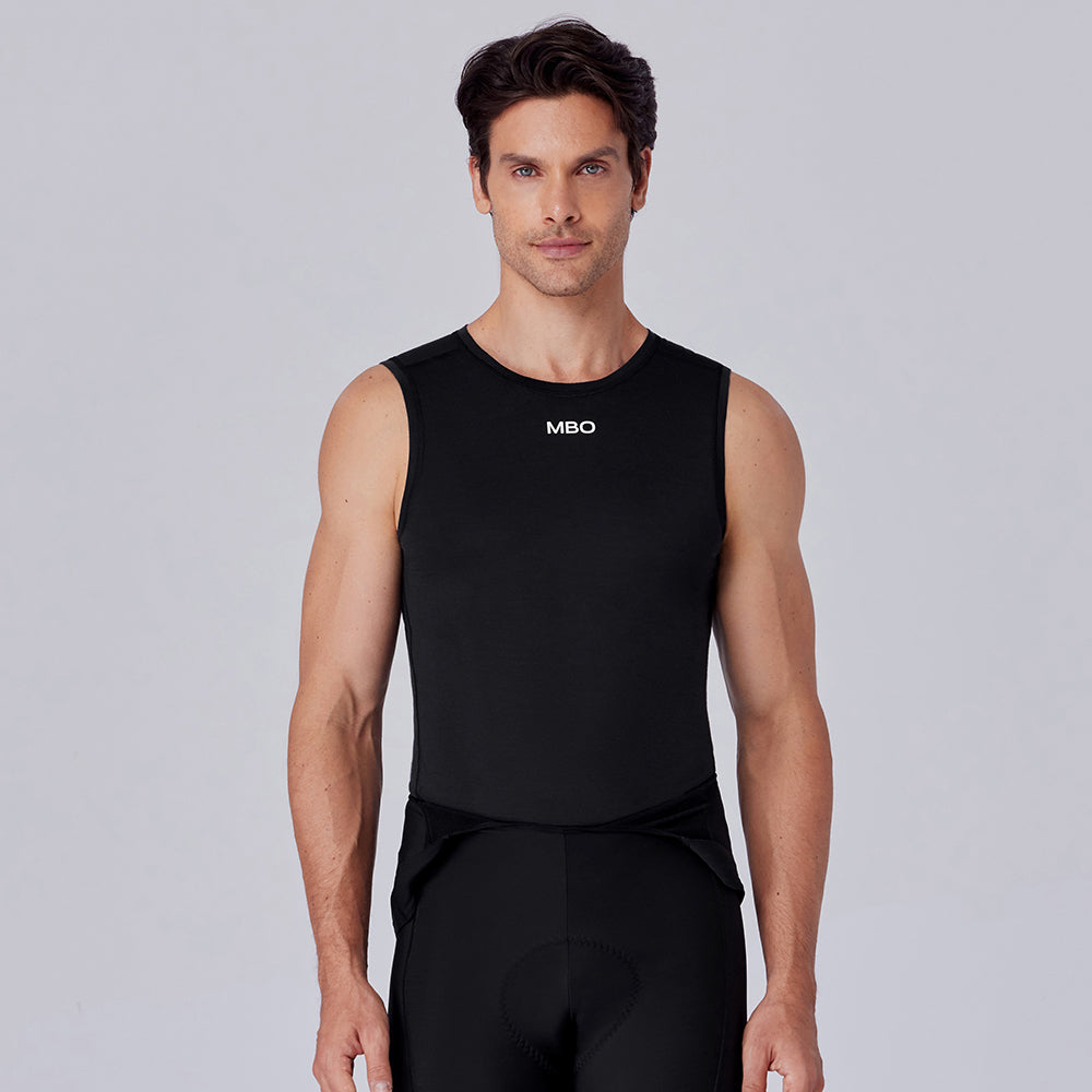 Men's Merino Wool Sleeveless Base Layer B320