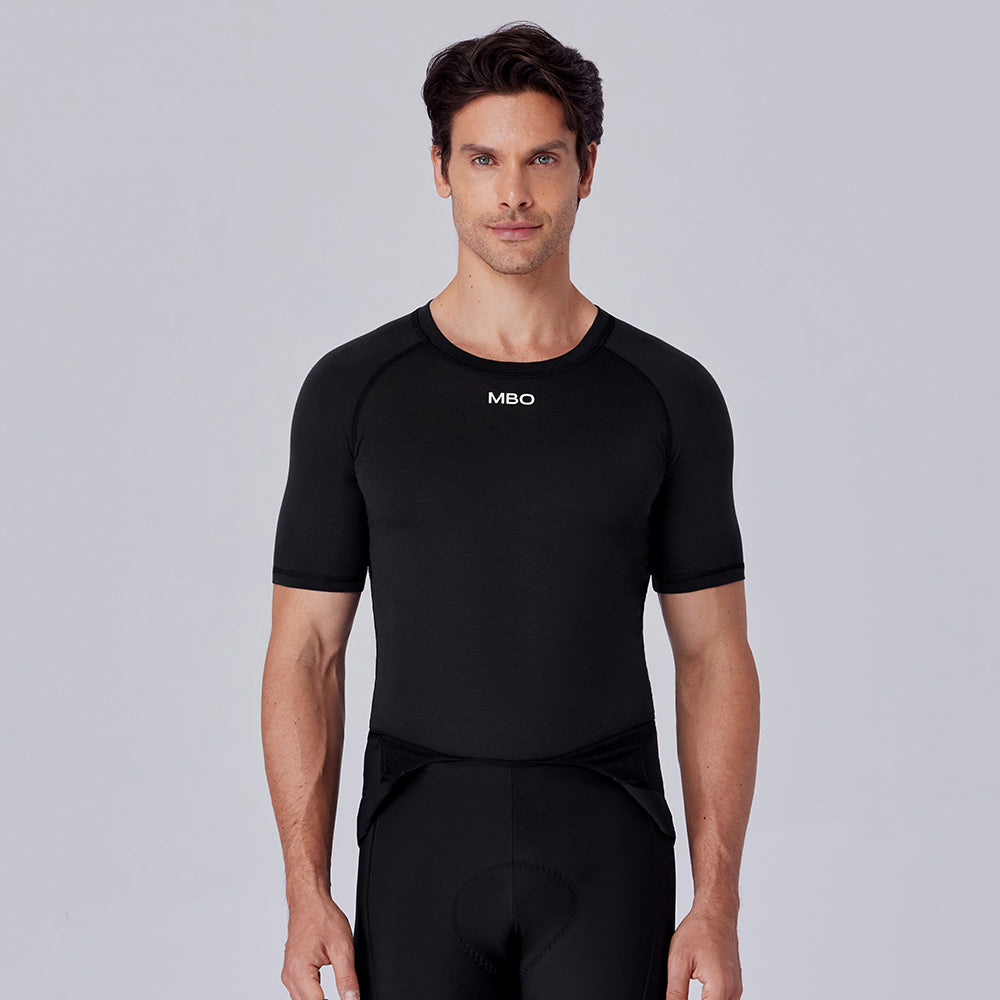 Men's Merino Wool Short Sleeve Base Layer B300