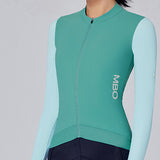 Women's Pro Training LS Jersey C350-Ocean Shades