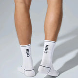 Lightweight Cycling Socks AS20 - White MBO