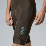 Men's All- Purpose Bib Shorts T100 - Oak Barrel Brown