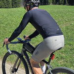 Men's All- Purpose Bib Shorts T100 - Smoky Gray MBO