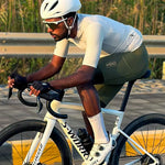 Men's All-Purpose Cargo Bib Shorts T100C - Deep Whelk Green MBO
