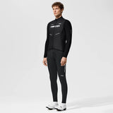Men's All Black Vest Jacket V328