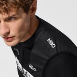 Men's All Black Vest Jacket V328