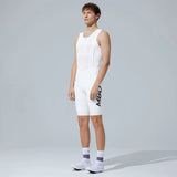 Culote corto con tirantes Frontier Pro para hombre T305 - Blanco puro