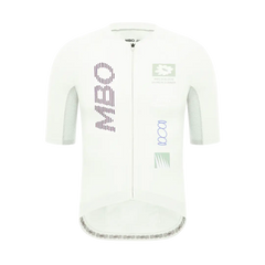 Men's Frontier Pro Cycling Jersey C306 - Snow White