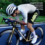 Men's Frontier Pro Cycling Jersey C306 - Snow White MBO