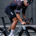 Men's Frontier Pro Cycling Jersey SC301 Aero Signal - Eclipse Onyx MBO