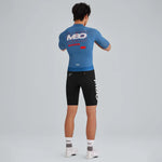 Men's Frontier Pro Cycling Jersey SC301 Aero Signal - Letter Blue MBO