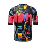 Men's Frontier Pro Cycling Jersey SC301 - Glitch Black