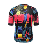 Men's Frontier Pro Cycling Jersey SC301 - Glitch Black