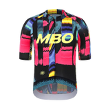 Men's Frontier Pro Cycling Jersey SC301 - Glitch Black MBO