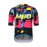 Men's Frontier Pro Cycling Jersey SC301 - Glitch Black MBO