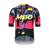 Men's Frontier Pro Cycling Jersey SC301 - Glitch Black MBO
